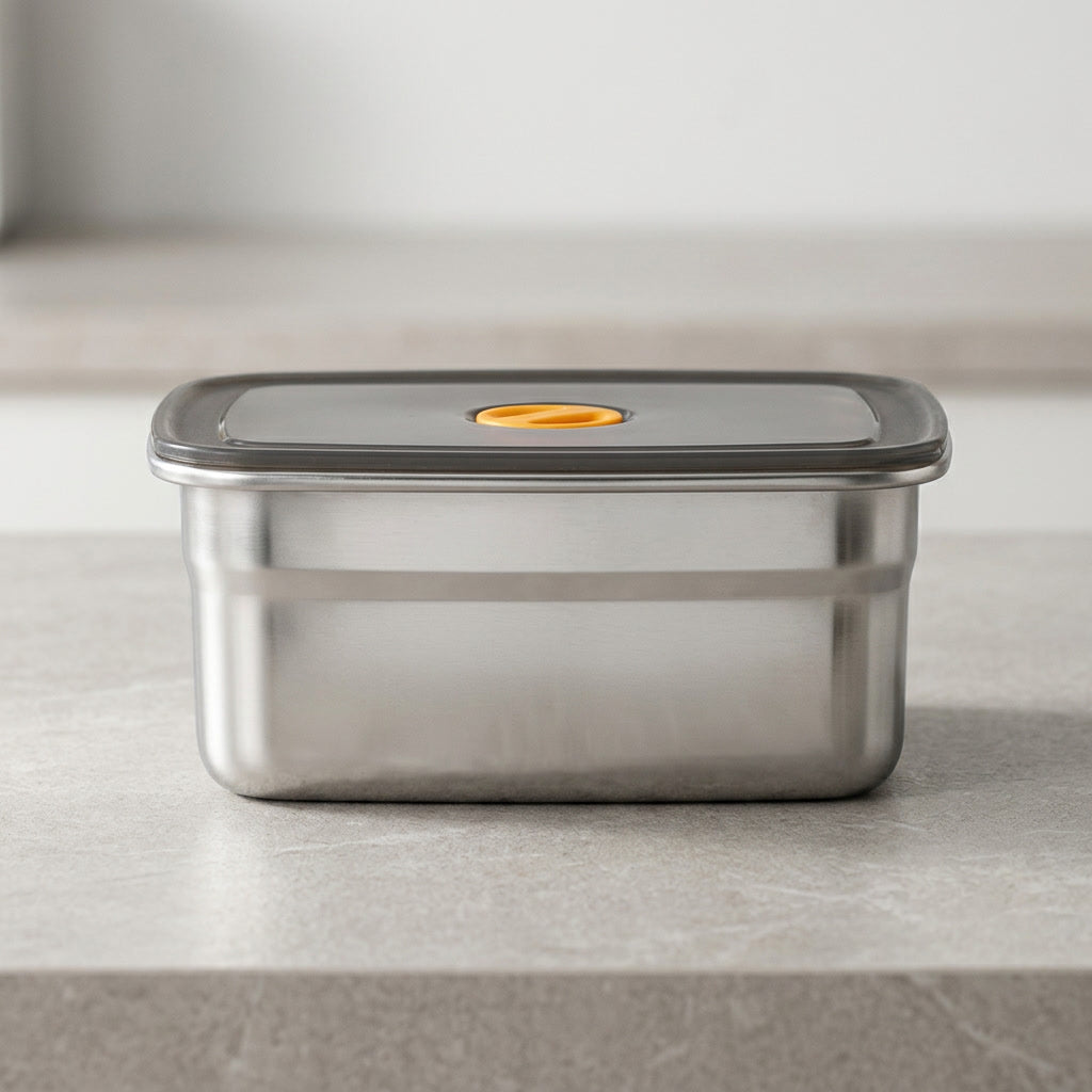 Core & Comfort | FreshLock Stainless Steel Meal Prep Container - 1L & 1.5L