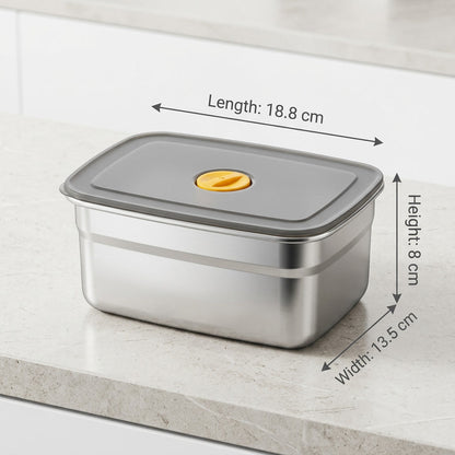 Core & Comfort | FreshLock Stainless Steel Meal Prep Container - 1L & 1.5L