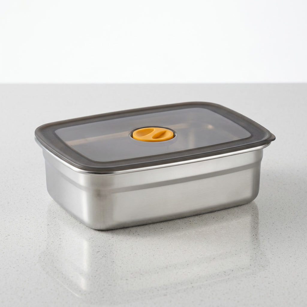 Core & Comfort | FreshLock Stainless Steel Meal Prep Container - 1L & 1.5L