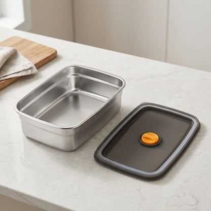 Core & Comfort | FreshLock Stainless Steel Meal Prep Container - 1L & 1.5L