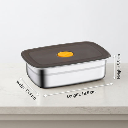 Core & Comfort | FreshLock Stainless Steel Meal Prep Container - 1L & 1.5L
