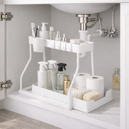 Core & Comfort | Precision Glide 2 Tier Storage System