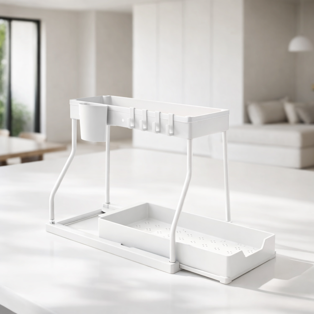 Core & Comfort | Precision Glide 2 Tier Storage System