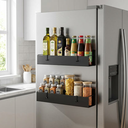 Core & Comfort | Premium Magnetic Side Storage Rack