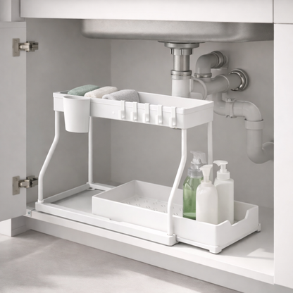 Core & Comfort | Precision Glide 2 Tier Storage System