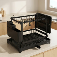 Core & Comfort | Premium 2 Tier Dish Drying Organiser