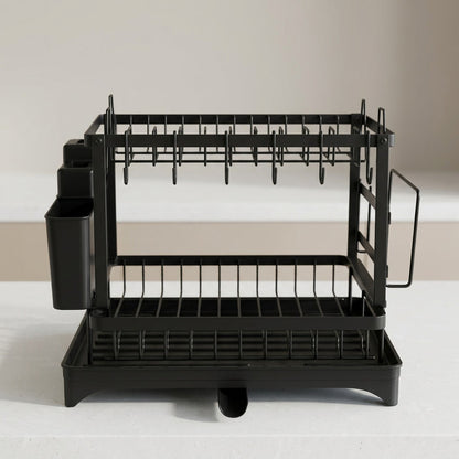 Core & Comfort | Premium 2 Tier Dish Drying Organiser
