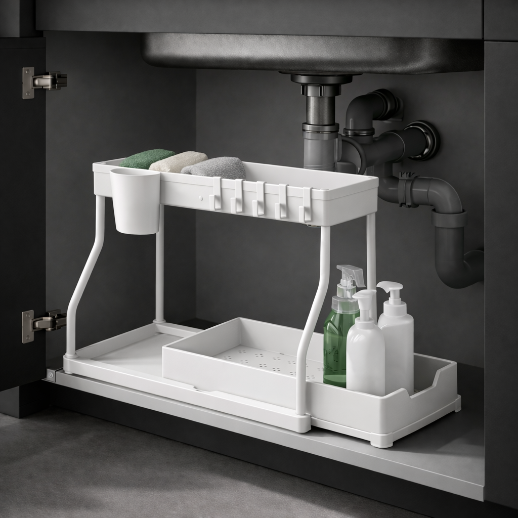 Core & Comfort | Precision Glide 2 Tier Storage System
