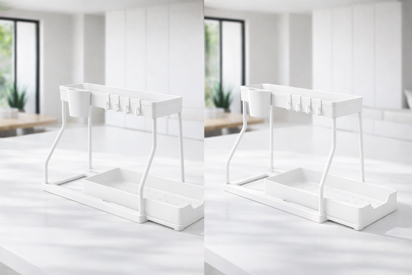Core & Comfort | Precision Glide 2 Tier Storage System