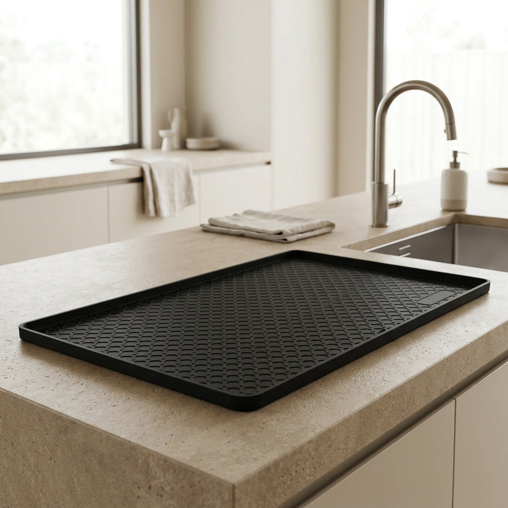 Core & Comfort | Waterproof Under Sink Silicone Protection Mat
